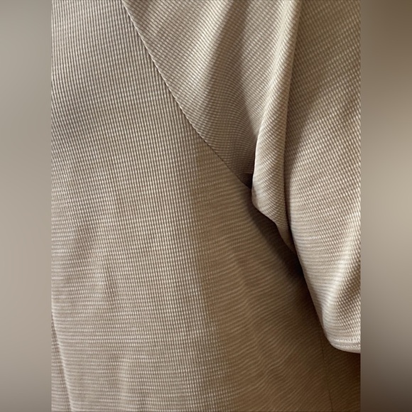 Under Armour Big & Tall Tech Textured Short Sleeve Tee- City Khaki - Picture 8 of 16